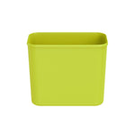 Simplehuman 4L Green Plastic Compost Caddy Inner Bucket, removable and easy-clean.